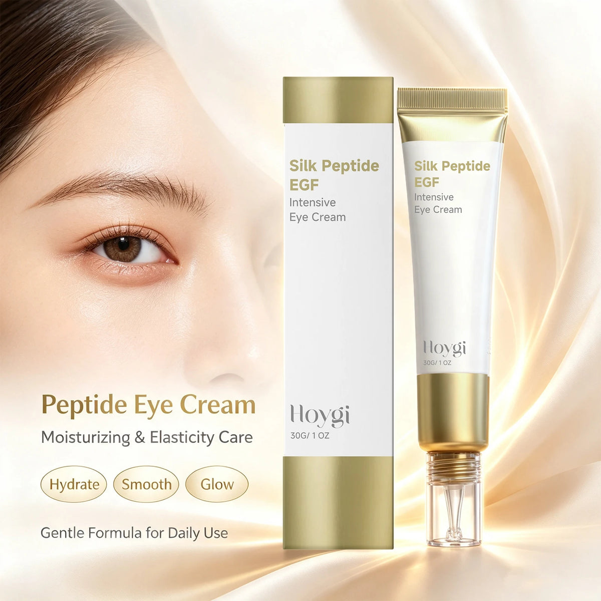 Revitalize Your Eyes with Our Peptide-Powered Nourishing Eye Cream - Say Goodbye to Dark Circles and Fine Lines!